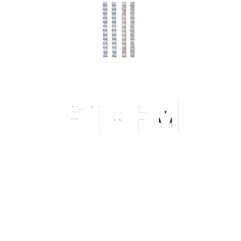 Custom Letters Baguette Two Layer Necklace sold by The GUU Shop