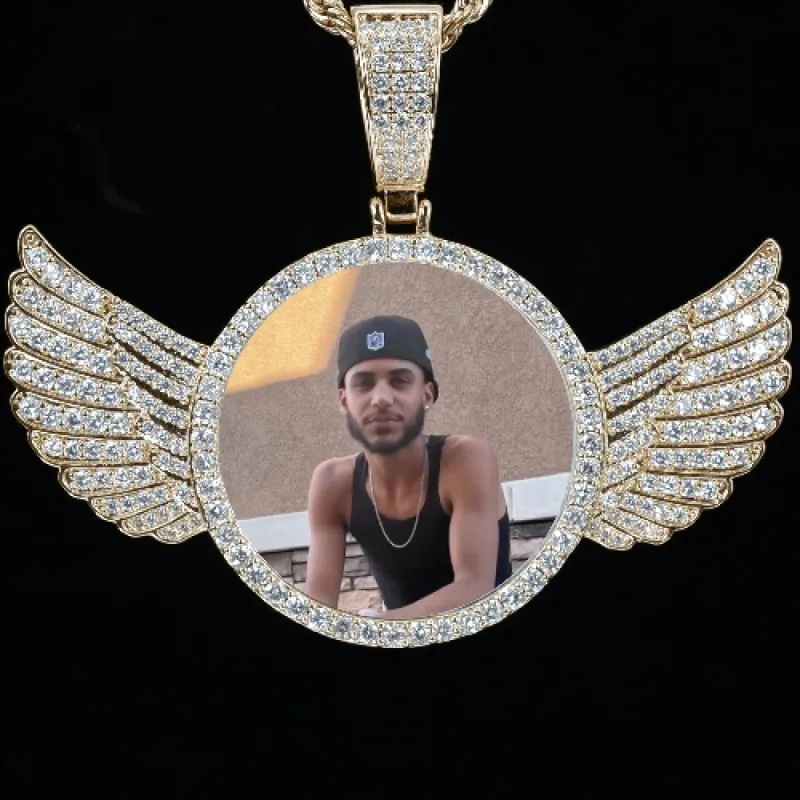 CUSTOM PICTURE PENDANT STYLE-4 sold by The GUU Shop