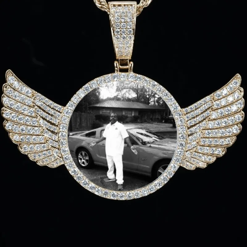 CUSTOM PICTURE PENDANT STYLE-4 sold by The GUU Shop