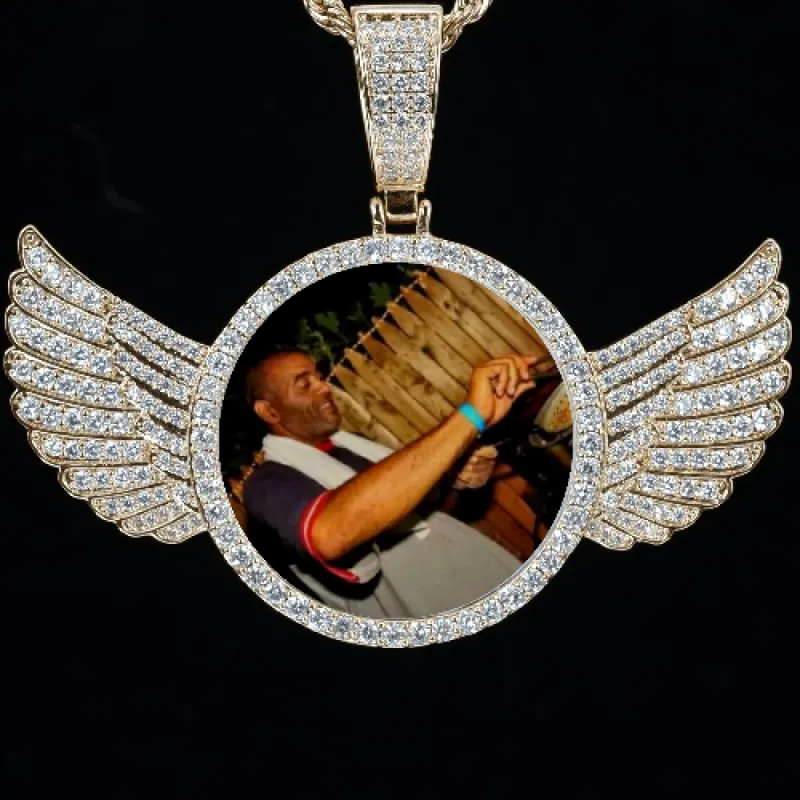 CUSTOM PICTURE PENDANT STYLE-4 sold by The GUU Shop