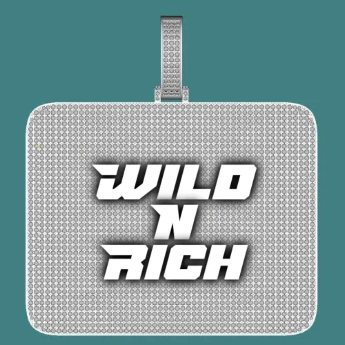 CUSTOM LETTER NECKLACE 3D BIG SQUARE sold by The GUU Shop