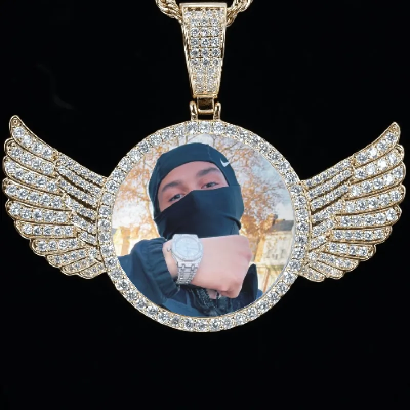 CUSTOM PICTURE PENDANT STYLE-4 sold by The GUU Shop