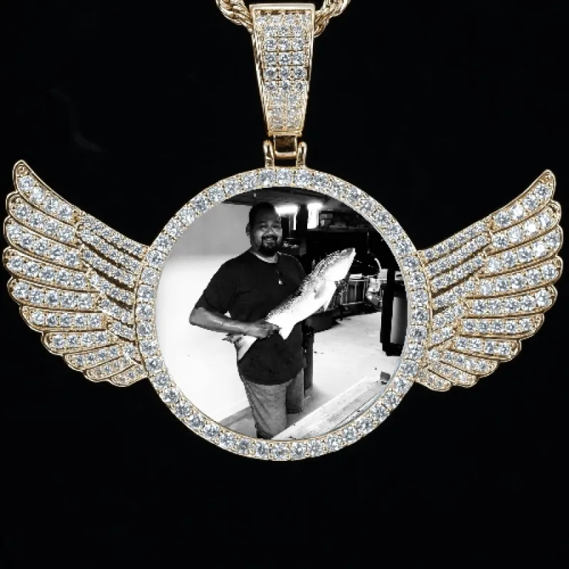 CUSTOM PICTURE PENDANT STYLE-4 sold by The GUU Shop