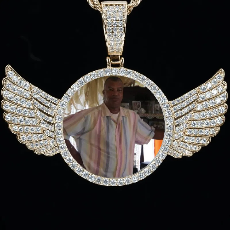 CUSTOM PICTURE PENDANT STYLE-4 sold by The GUU Shop