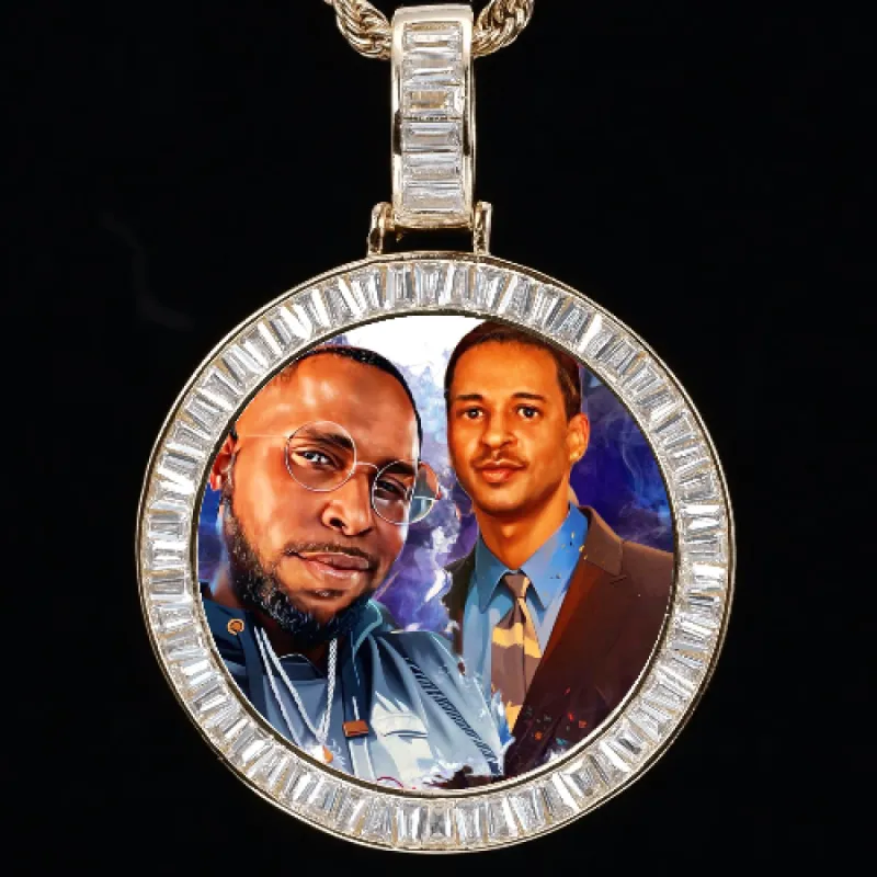 CUSTOM PICTURE PENDANT STYLE-2 sold by The GUU Shop