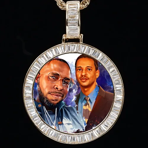 CUSTOM PICTURE PENDANT STYLE-2 sold by The GUU Shop