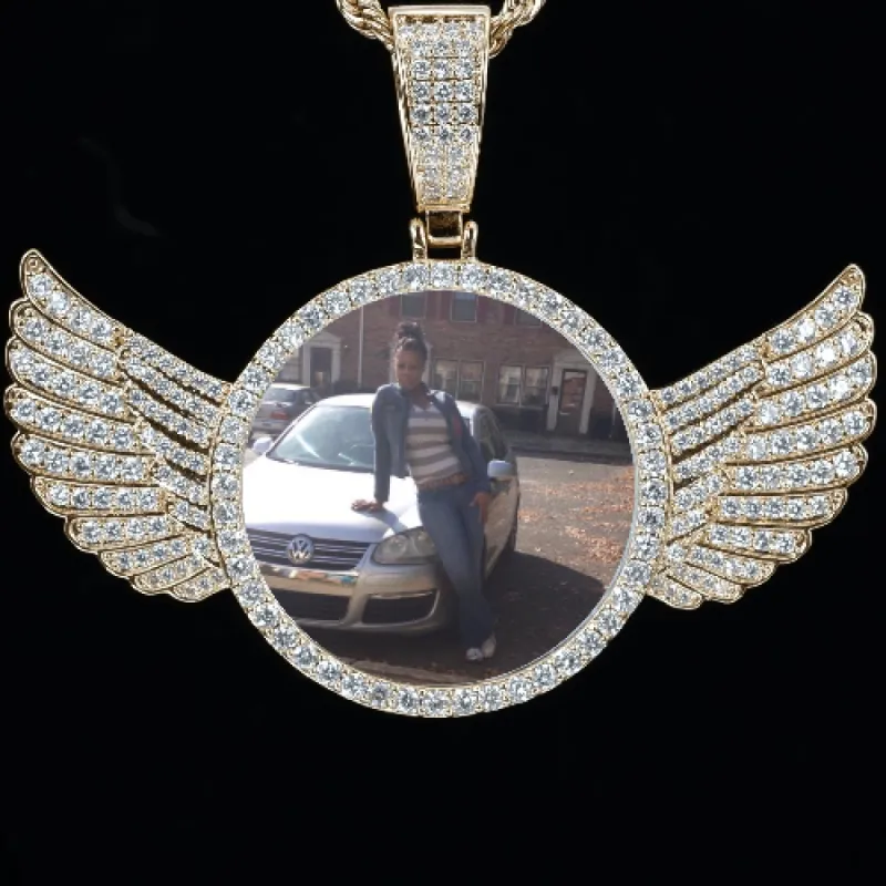 CUSTOM PICTURE PENDANT STYLE-4 sold by The GUU Shop