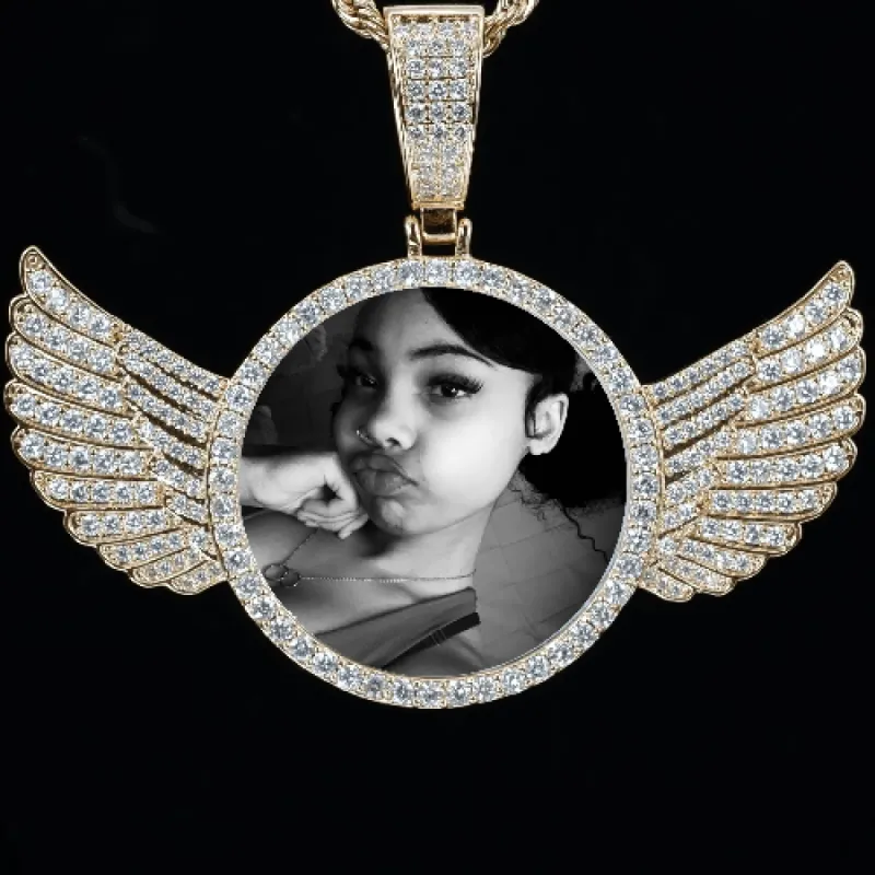 CUSTOM PICTURE PENDANT STYLE-4 sold by The GUU Shop