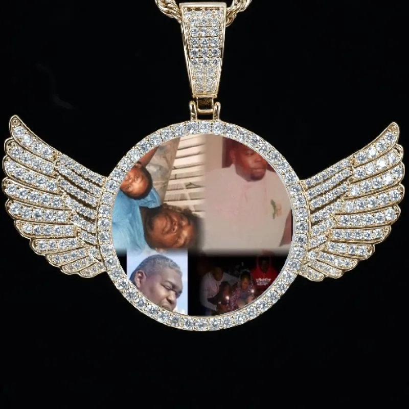 CUSTOM PICTURE PENDANT STYLE-4 sold by The GUU Shop