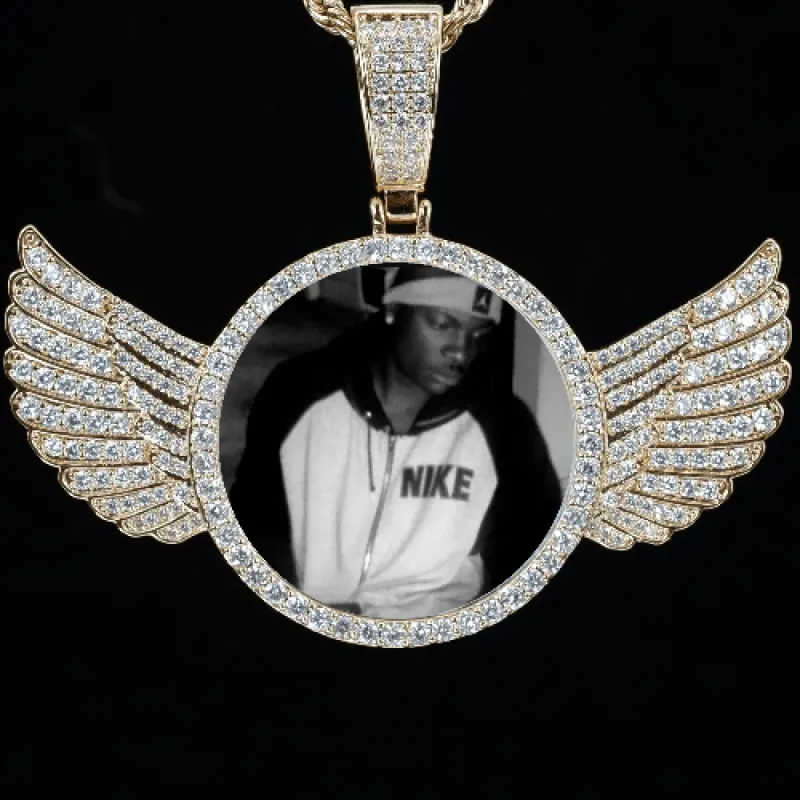 CUSTOM PICTURE PENDANT STYLE-4 sold by The GUU Shop