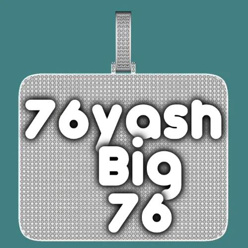 CUSTOM LETTER NECKLACE 3D BIG SQUARE sold by The GUU Shop