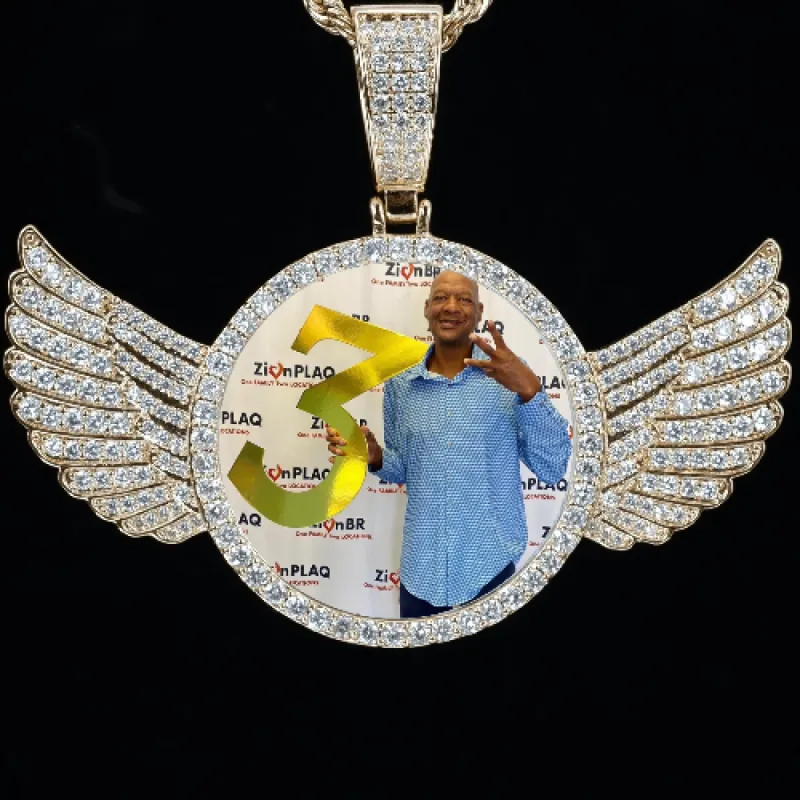 CUSTOM PICTURE PENDANT STYLE-4 sold by The GUU Shop