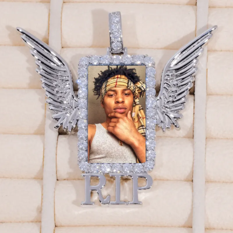 RIP WING 3D CUSTOM PICTURE PENDANT made by The GUU Shop