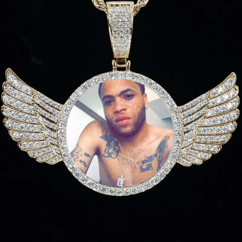 CUSTOM PICTURE PENDANT STYLE-4 sold by The GUU Shop