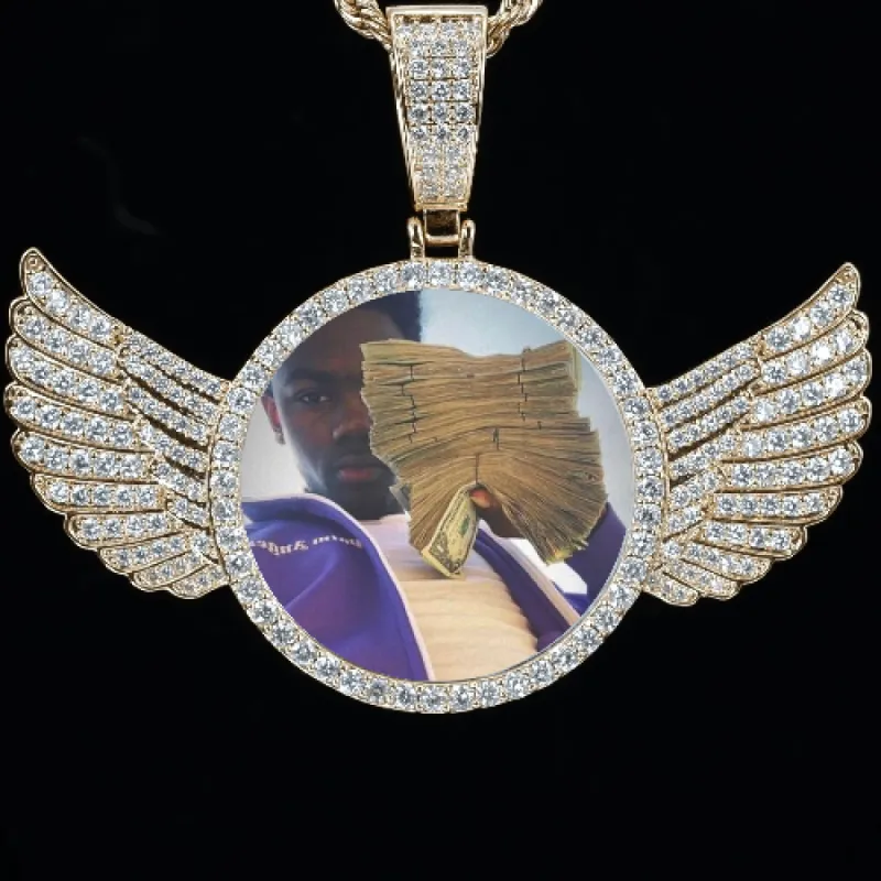 CUSTOM PICTURE PENDANT STYLE-4 sold by The GUU Shop