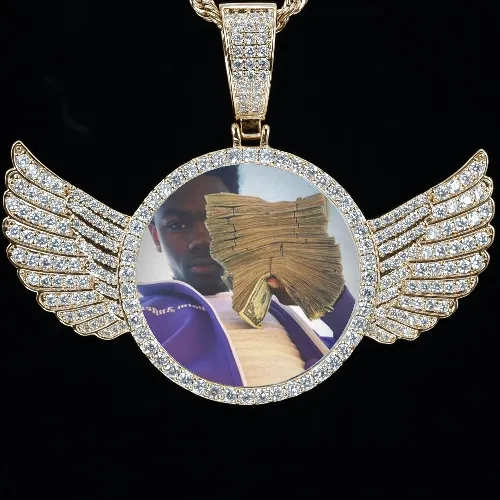 CUSTOM PICTURE PENDANT STYLE-4 sold by The GUU Shop