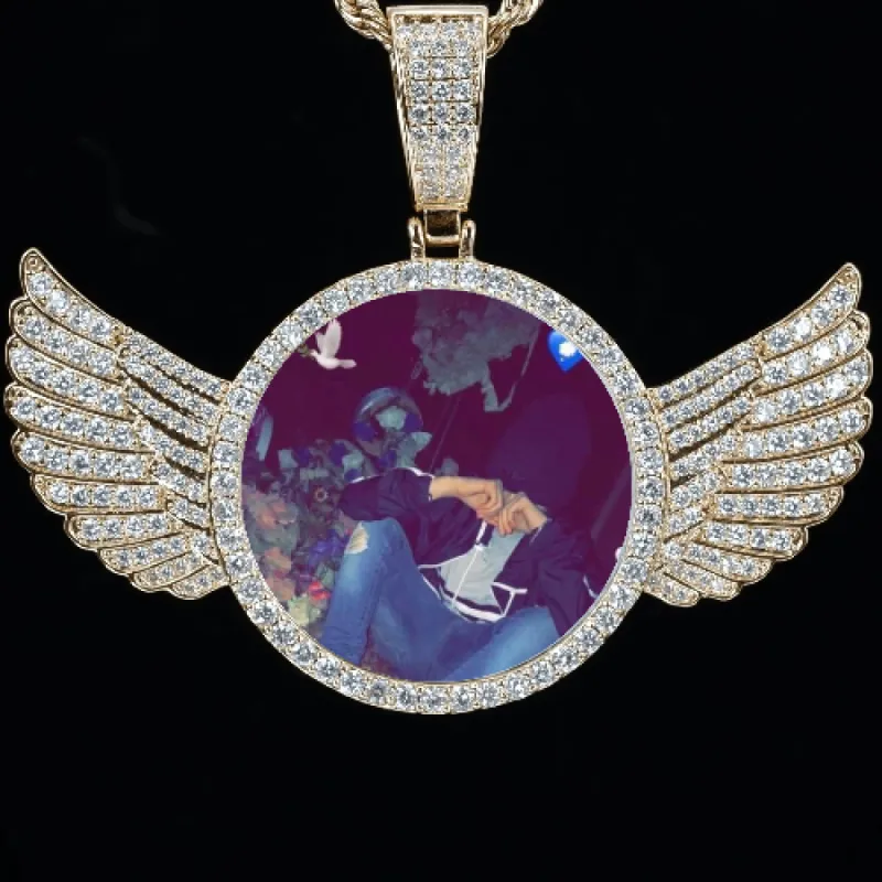 CUSTOM PICTURE PENDANT STYLE-4 sold by The GUU Shop