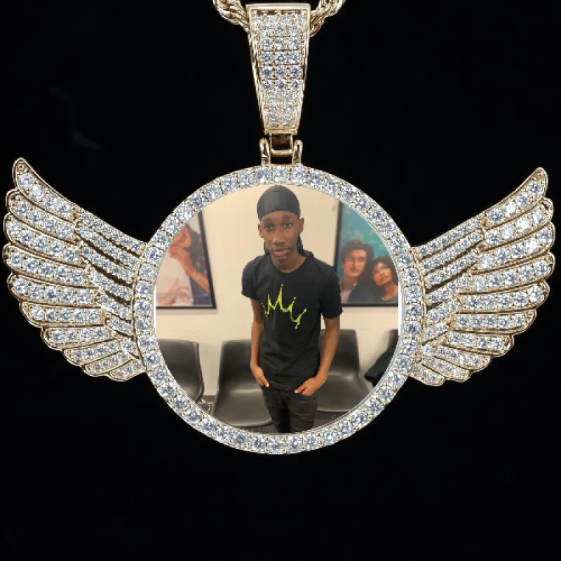 CUSTOM PICTURE PENDANT STYLE-4 sold by The GUU Shop