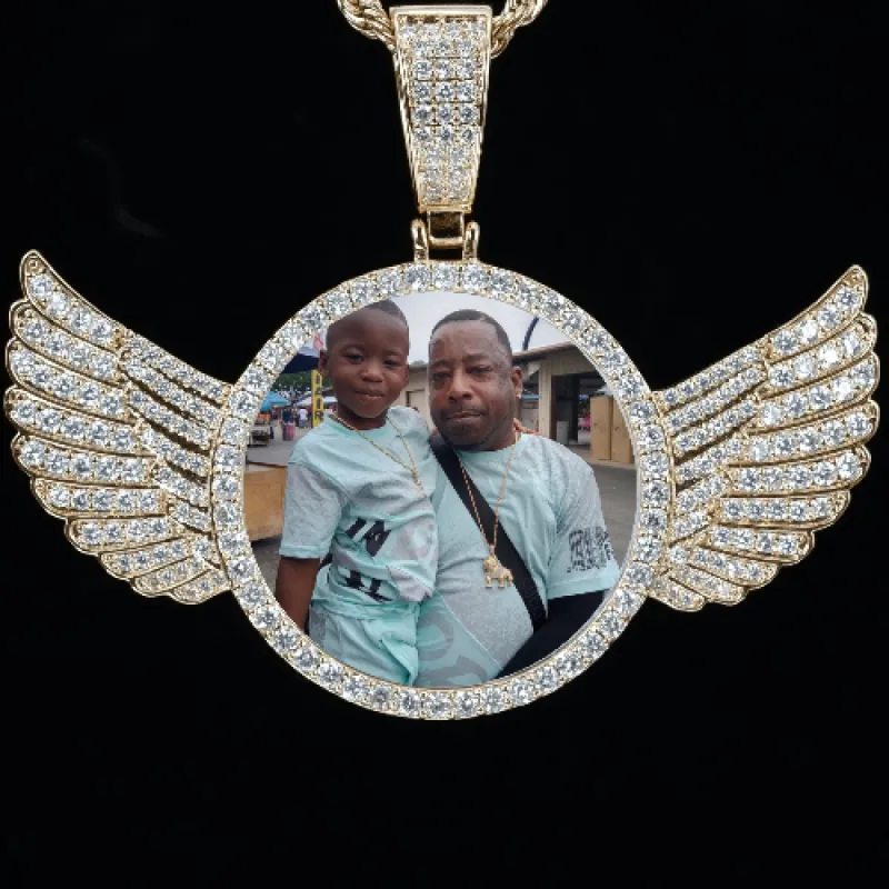 CUSTOM PICTURE PENDANT STYLE-4 sold by The GUU Shop