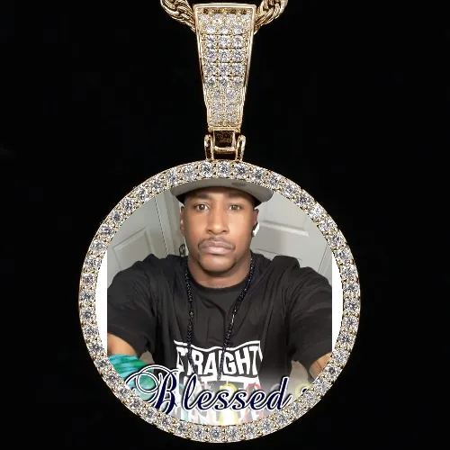 CUSTOM PICTURE PENDANT STYLE-1 sold by The GUU Shop