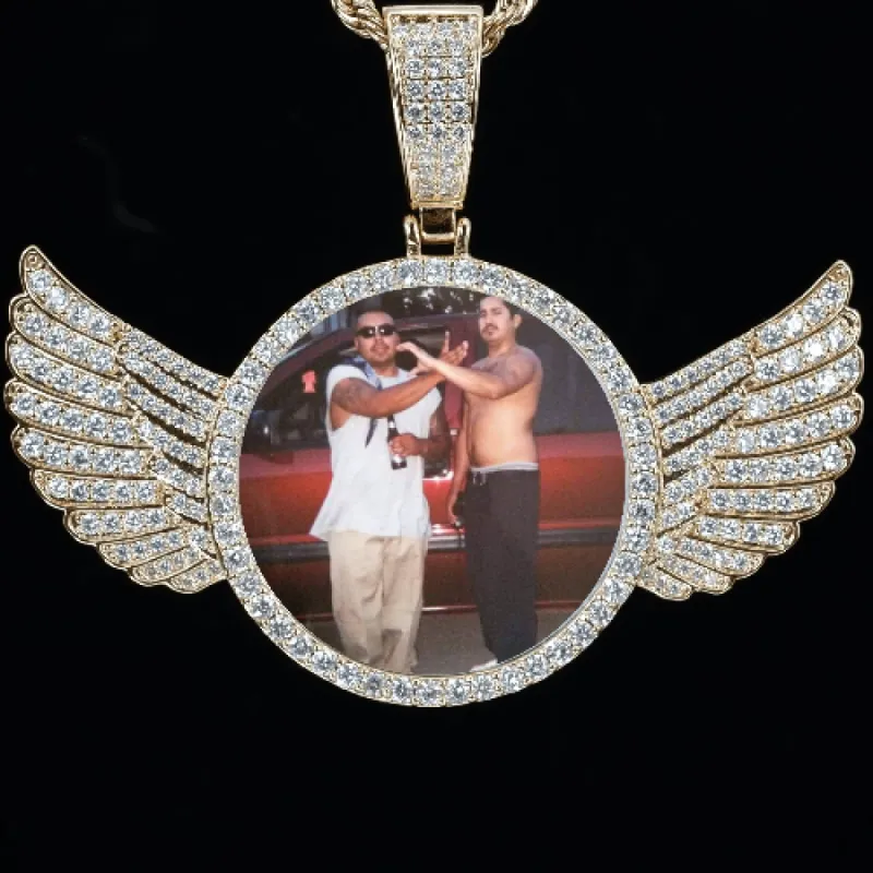 CUSTOM PICTURE PENDANT STYLE-4 sold by The GUU Shop