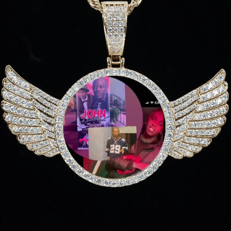 CUSTOM PICTURE PENDANT STYLE-4 sold by The GUU Shop