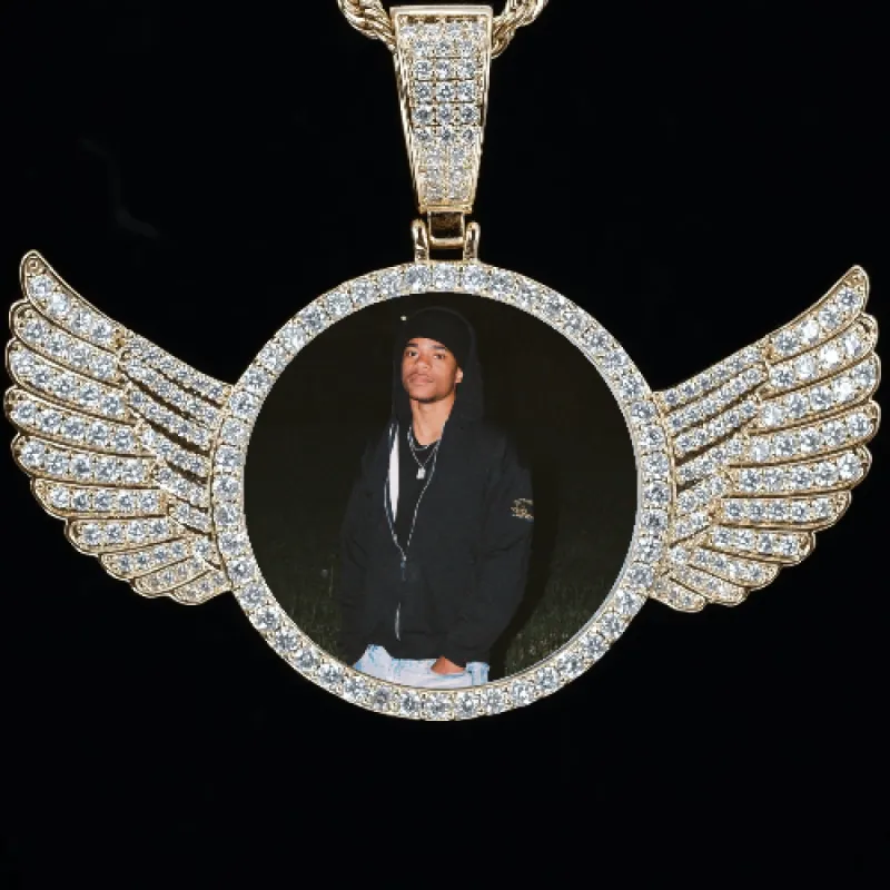 CUSTOM PICTURE PENDANT STYLE-4 sold by The GUU Shop