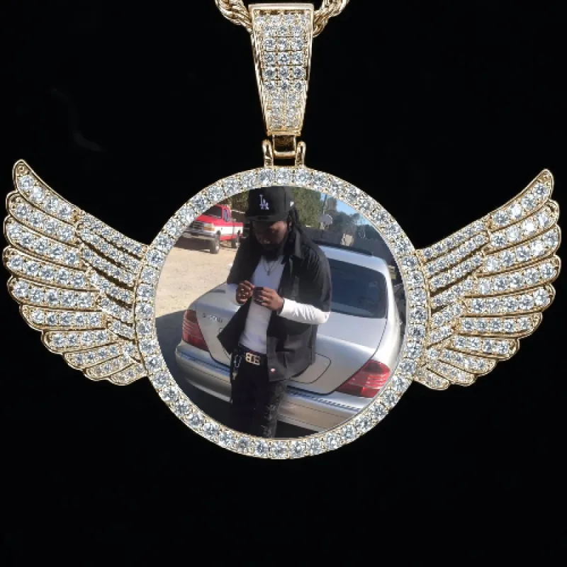 CUSTOM PICTURE PENDANT STYLE-4 sold by The GUU Shop