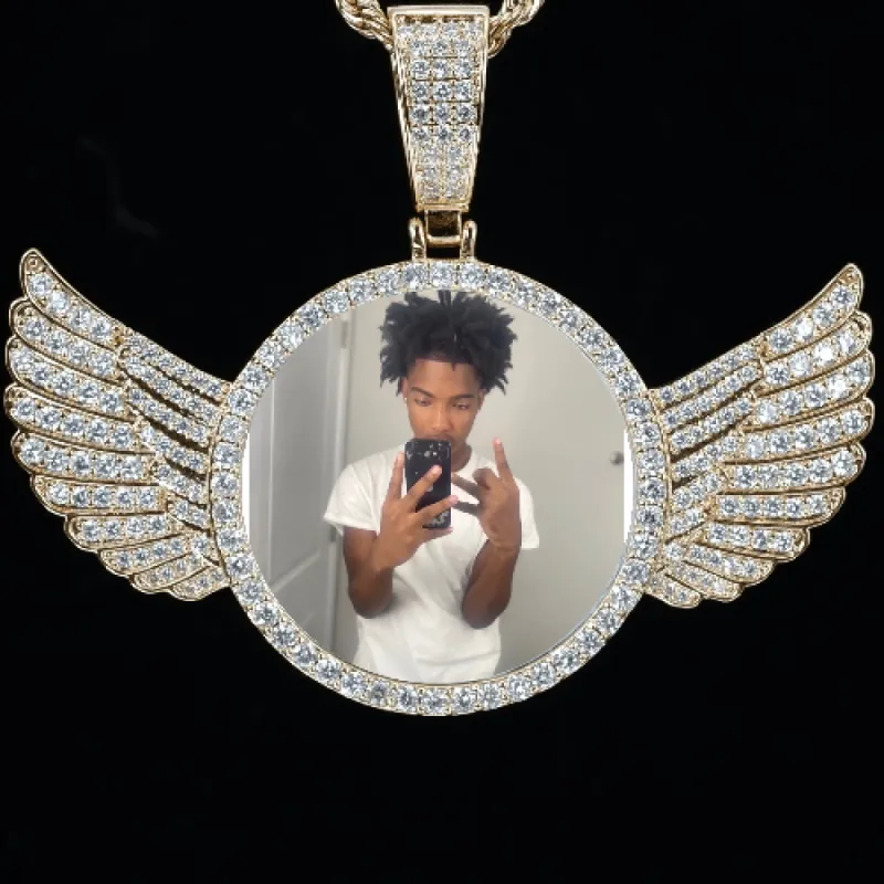 CUSTOM PICTURE PENDANT STYLE-4 sold by The GUU Shop