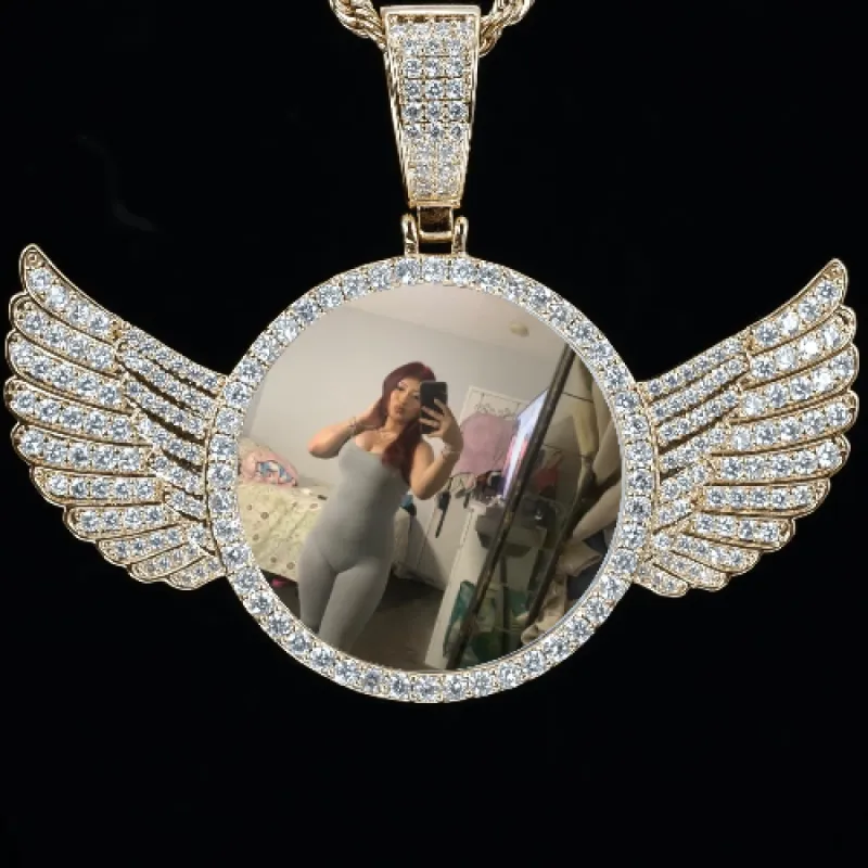 CUSTOM PICTURE PENDANT STYLE-4 sold by The GUU Shop