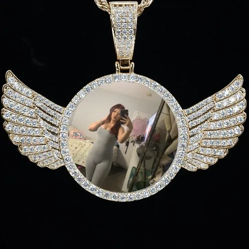 CUSTOM PICTURE PENDANT STYLE-4 sold by The GUU Shop