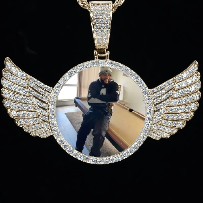 CUSTOM PICTURE PENDANT STYLE-4 sold by The GUU Shop