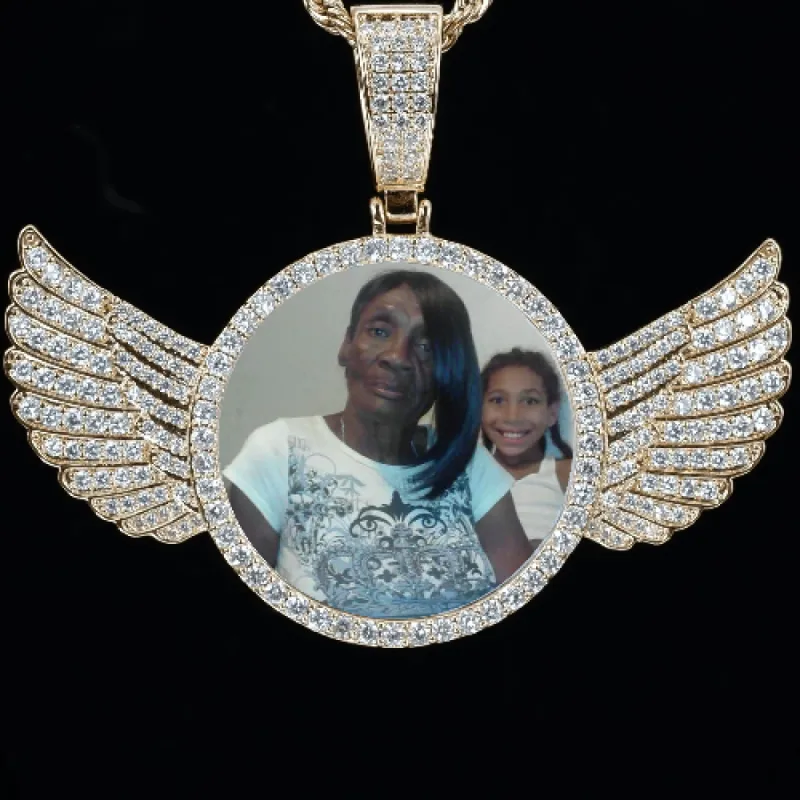 CUSTOM PICTURE PENDANT STYLE-4 sold by The GUU Shop