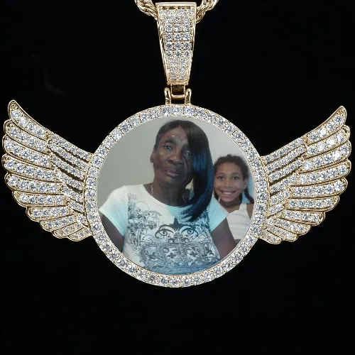 CUSTOM PICTURE PENDANT STYLE-4 sold by The GUU Shop