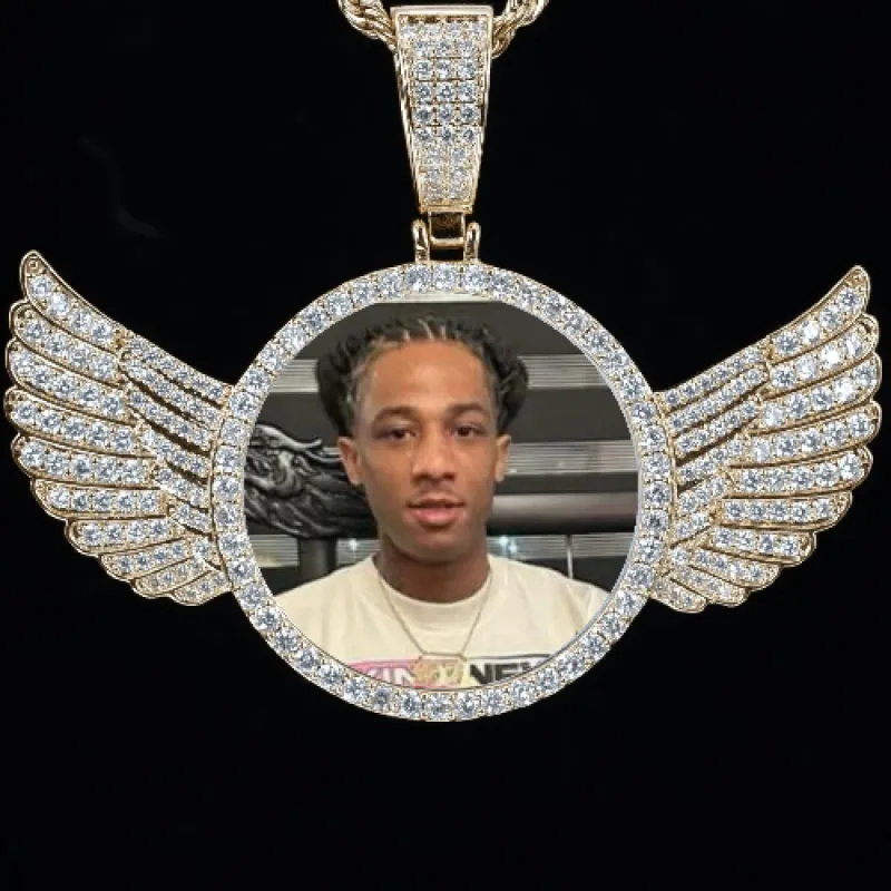 CUSTOM PICTURE PENDANT STYLE-4 sold by The GUU Shop