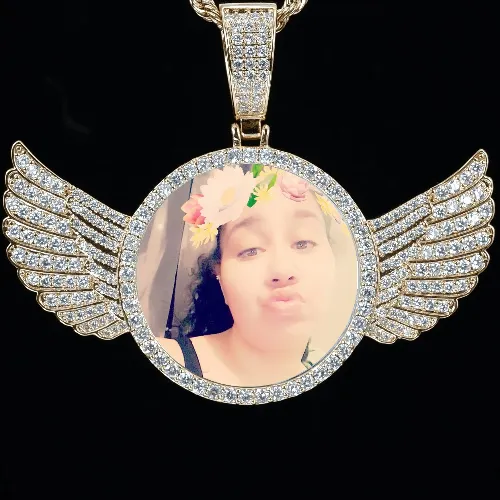 CUSTOM PICTURE PENDANT STYLE-4 sold by The GUU Shop