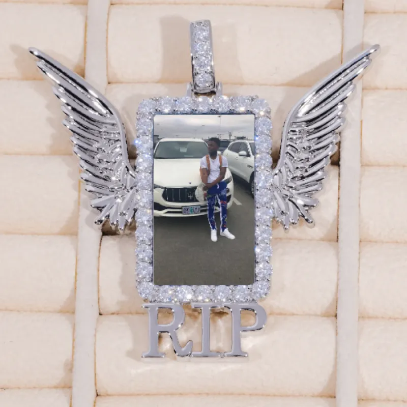 RIP WING 3D CUSTOM PICTURE PENDANT made by The GUU Shop