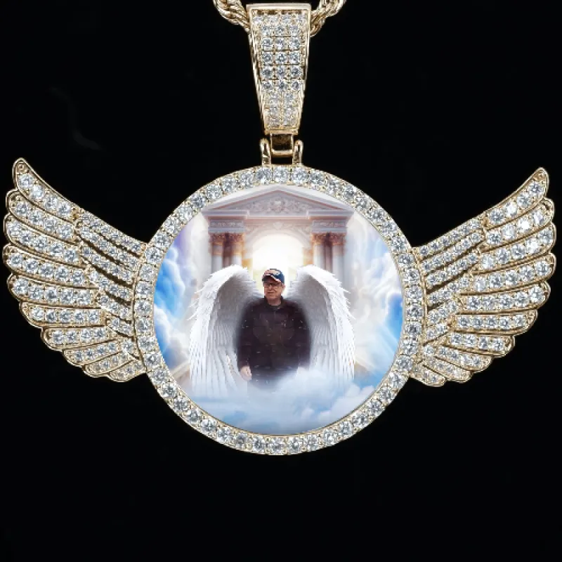 CUSTOM PICTURE PENDANT STYLE-4 sold by The GUU Shop