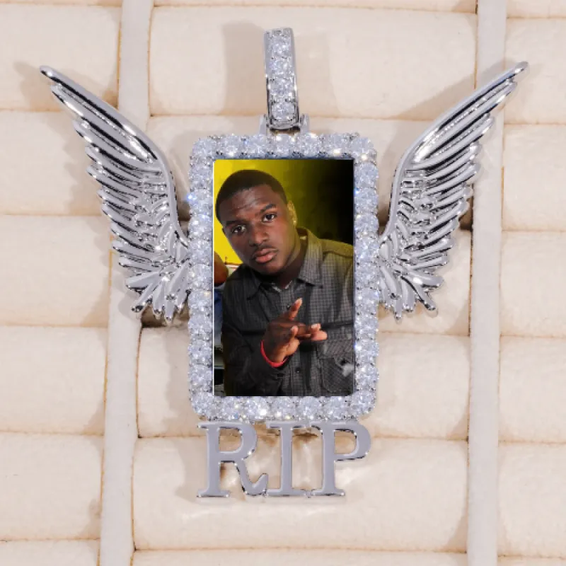 RIP WING 3D CUSTOM PICTURE PENDANT made by The GUU Shop
