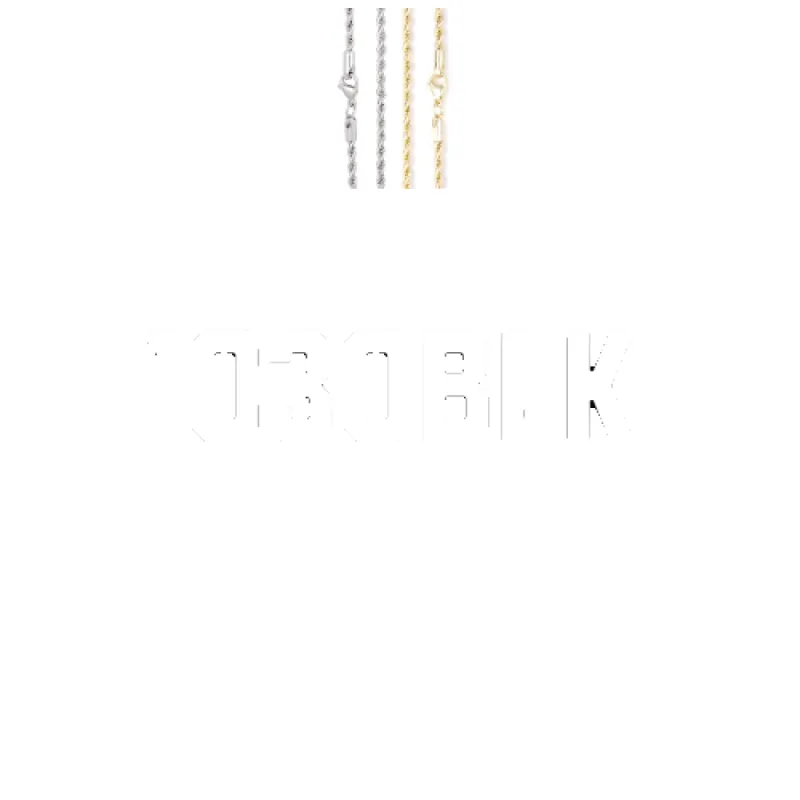 Custom Letters Baguette Two Layer Necklace made by The GUU Shop