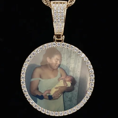 CUSTOM PICTURE PENDANT STYLE-1 sold by The GUU Shop