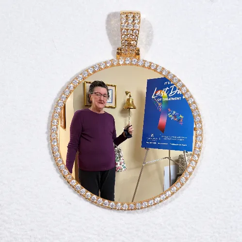 MEDIUM 3D CIRCLE CUSTOM PICTURE PENDANT sold by The GUU Shop