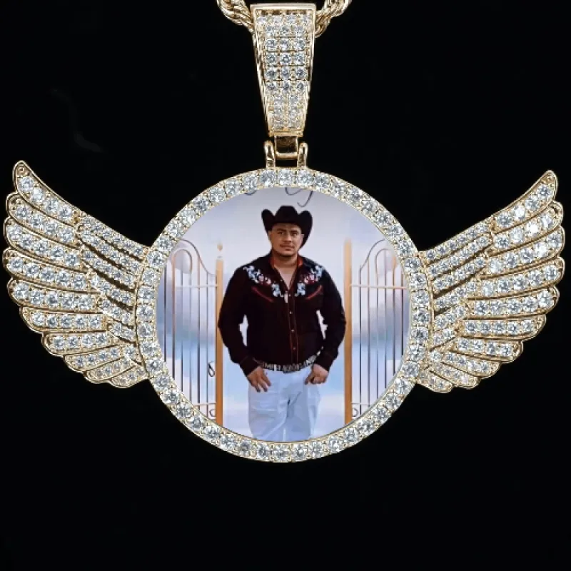 CUSTOM PICTURE PENDANT STYLE-4 sold by The GUU Shop