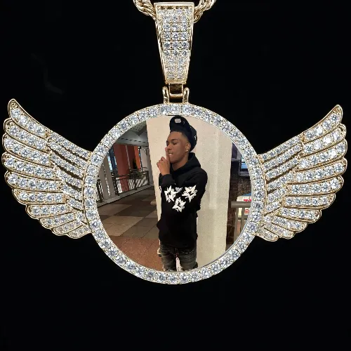 CUSTOM PICTURE PENDANT STYLE-4 sold by The GUU Shop