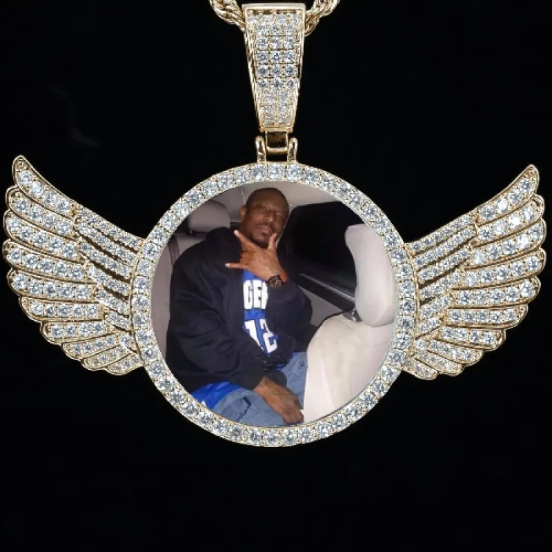 CUSTOM PICTURE PENDANT STYLE-4 sold by The GUU Shop