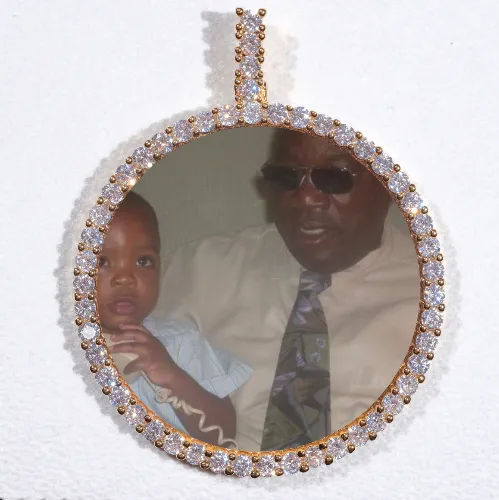 CUSTOM LETTER NECKLACE 3D COLORFUL SQUARE sold by The GUU Shop