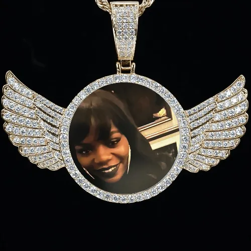 CUSTOM PICTURE PENDANT STYLE-4 sold by The GUU Shop