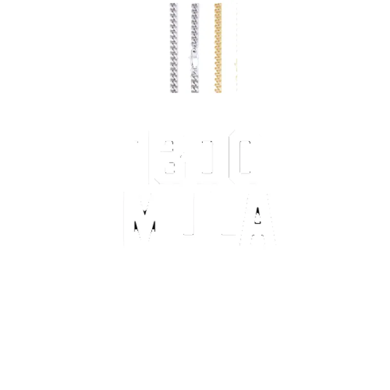 Custom Letters Baguette Two Layer Necklace sold by The GUU Shop