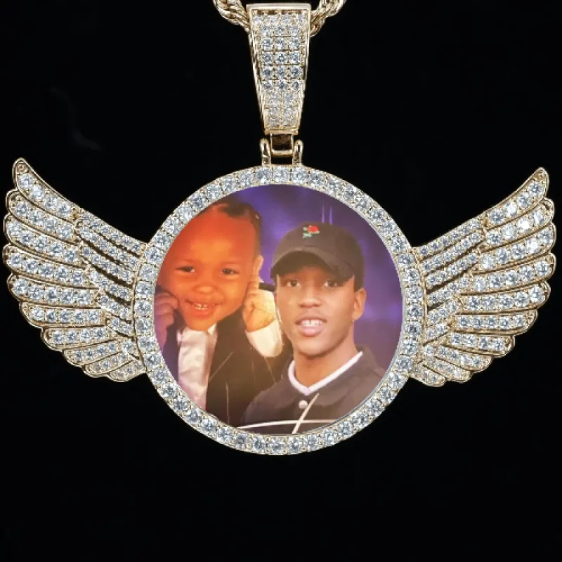 CUSTOM PICTURE PENDANT STYLE-4 sold by The GUU Shop