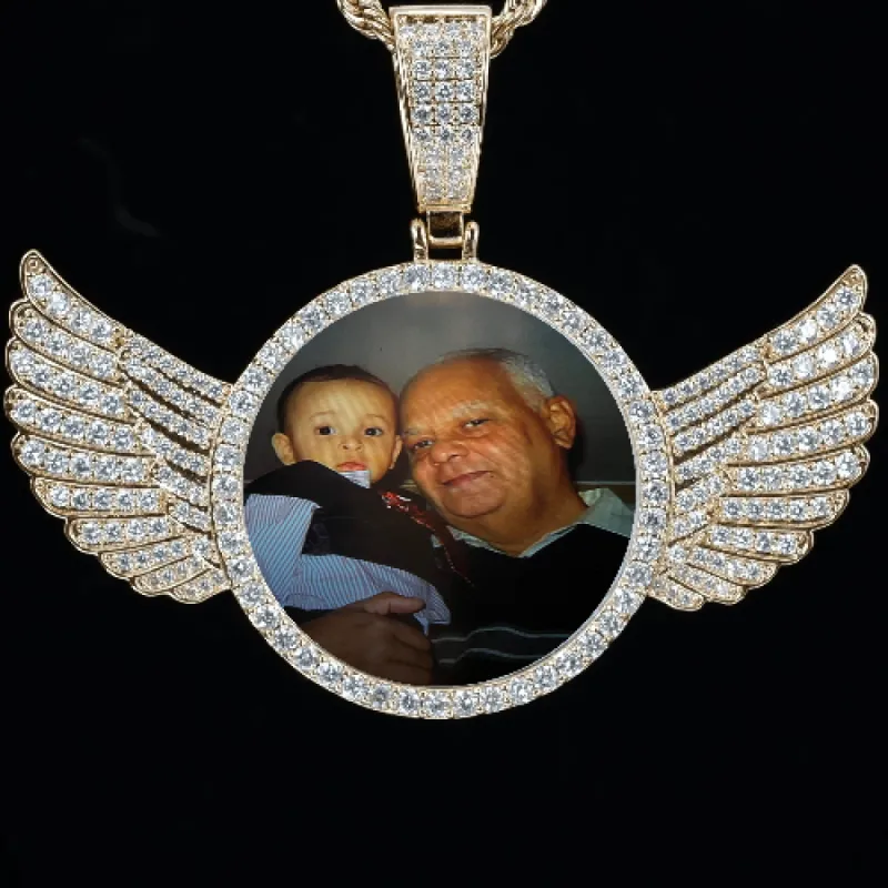 CUSTOM PICTURE PENDANT STYLE-4 sold by The GUU Shop